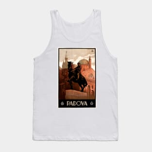 PADOVA ITALY Padua Gattamelata Vintage Italian ENIT Travel Tank Top